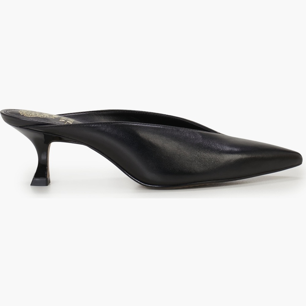 Vince Camuto Women's Meliz Kitten-Heel Mules - leather 6.5